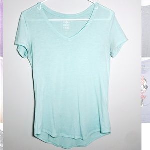 blue shirt